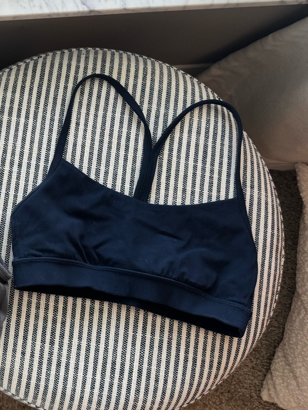 Lululemon Navy Y Bra